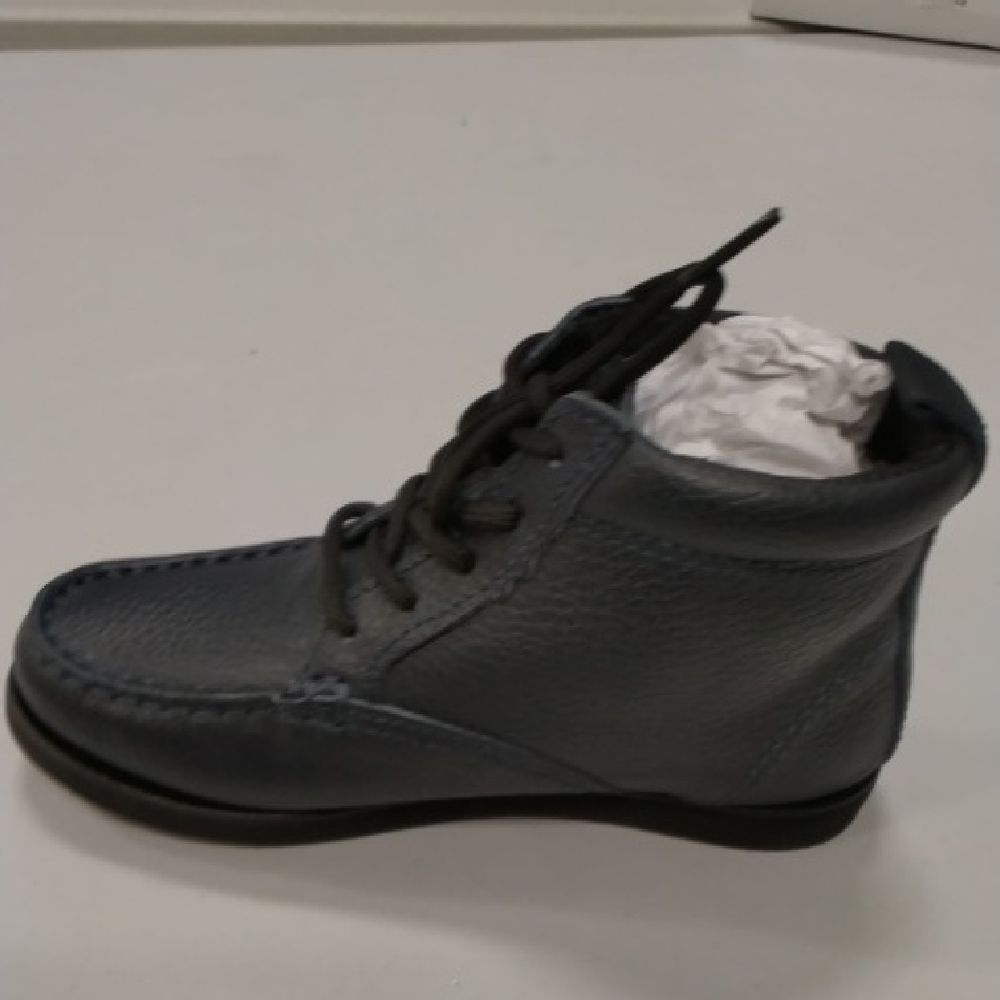 Marc Joseph Kids' Navy Leather Boots